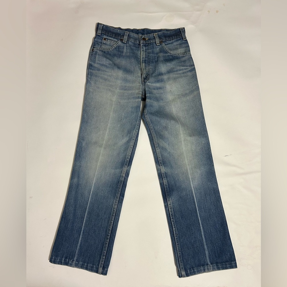 Rare Vintage Levi’s 70s Women’s Mom  Orange Label Movin On’ Jeans 28x28